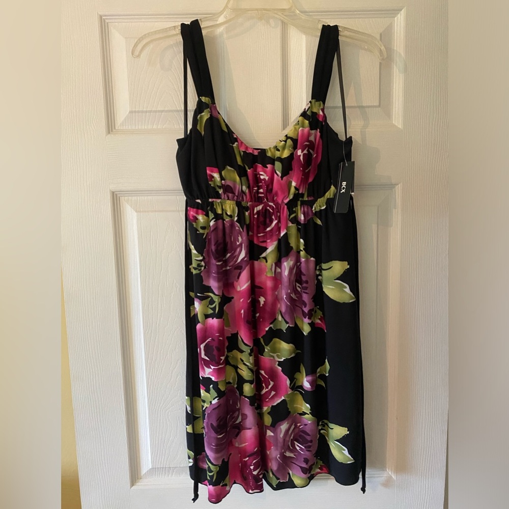 Floral mini dress